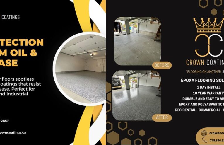 Richmond Polyaspartic & Epoxy Garage Floor Installation