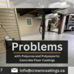 Problems with Polyurea and Polyaspartic Concrete Floor Coatings