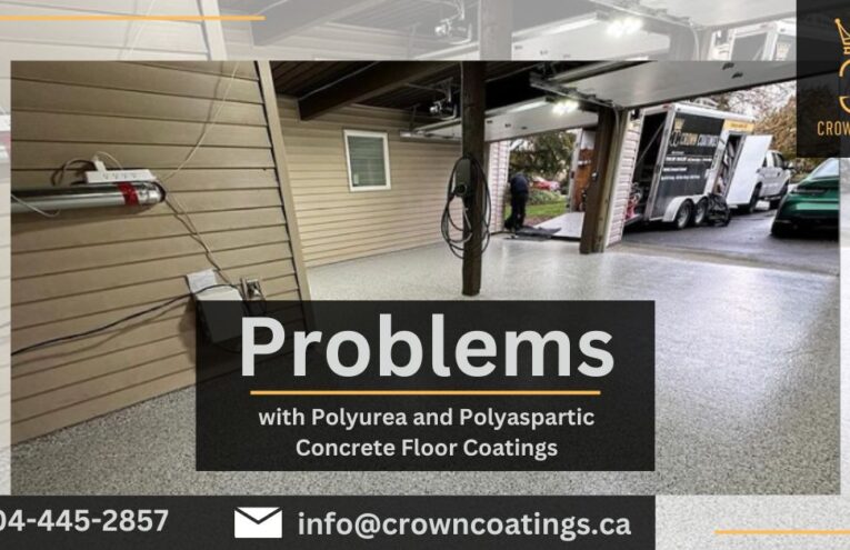 Problems with Polyurea and Polyaspartic Concrete Floor Coatings