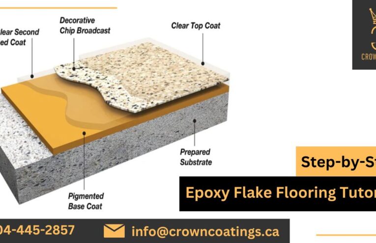 Step-by-Step Epoxy Flake Flooring Tutorial
