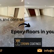 The pros and cons of Epoxy floors in your house