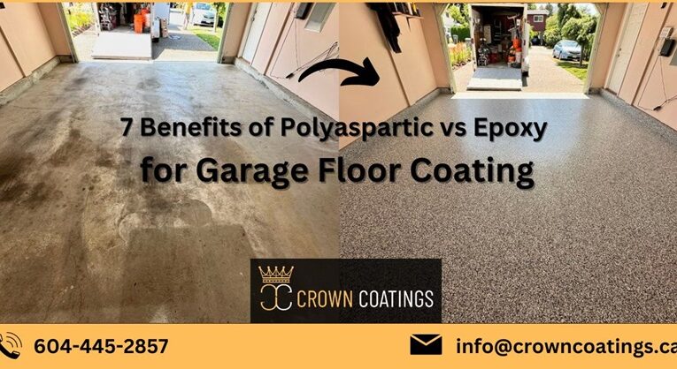 7 Benefits of Polyaspartic vs Epoxy for Garage Floor Coating