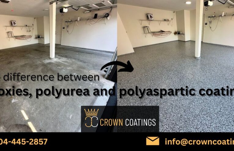 The difference between Epoxies, polyurea and polyaspartic coatings