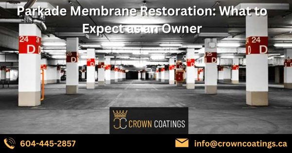 Parkade Membrane Restoration: What to Expect as an Owner