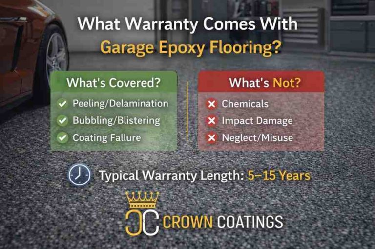 Curated visual reference: Gallery Detail: What Warranty Comes With Garage Epoxy Flooring
