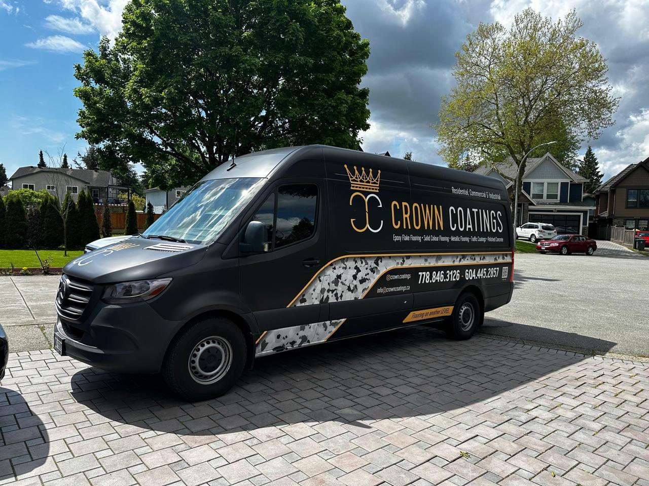 Crown Coatings - Metallic Epoxy, Flake Flooring, Commercial, Decorative Concrete, Polyaspartic Garage Coatings Surrey photo 7